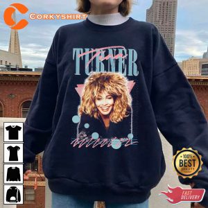 Tina Turner In Loving Memories Love Songs Vintage Unisex Shirt