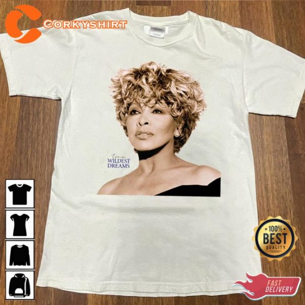 Tina Turner Queen Of Rock Wildest Dreams Tour 1996 In Our Memories Memorial Shirt