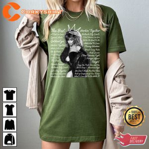 Tina-Turner-Queen-of-Rock-n-Roll-Quote-Tracklist-Playlist-Song-Shirt-3