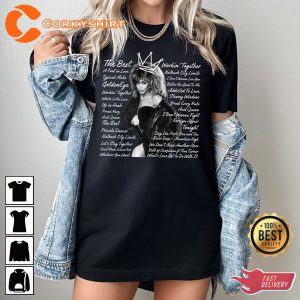 Tina Turner Queen of Rock n Roll Quote Tracklist Playlist Song Shirt