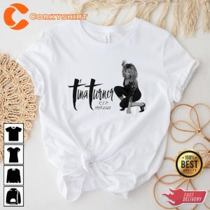 Tina Turner RIP 1939-2023 Musical Souvenir Rest In Peace Memorial Shirt