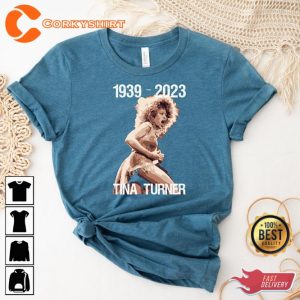 Tina Turner Rest In Peace RIP 1939-2023 Musical Souvenir Memorial Shirt3