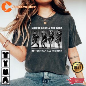 Tina Turner You re Simply The Best Rock N Roll Music Fans Memorial Shirt