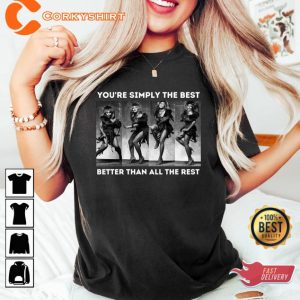 Tina Turner You re Simply The Best Rock N Roll Music Fans Memorial Shirt