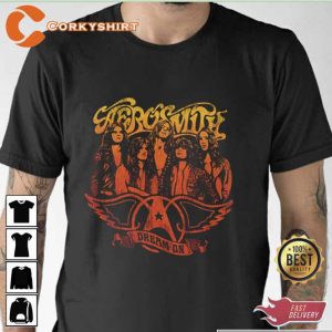 Aerosmith Dream On America Greatest Rock and Roll Band Unisex Shirt