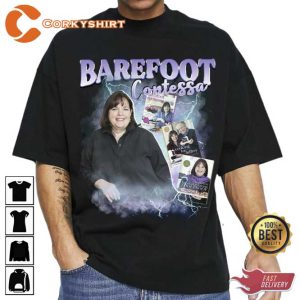 Vintage Inspired Barefoot Contessa Cooking Book TV Show Shirt