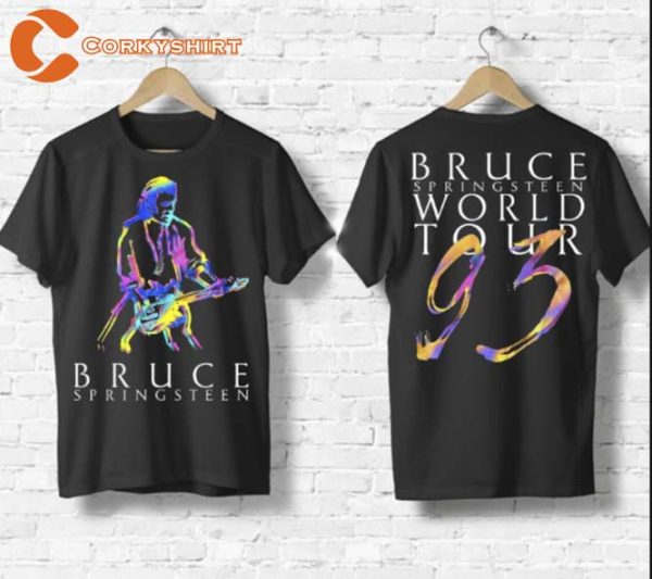 Vintage Bruce Springsteen And E Street Band Tour T-shirts