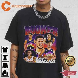 Devin Booker Fan National Basketball Phoenix Suns Team Shirt