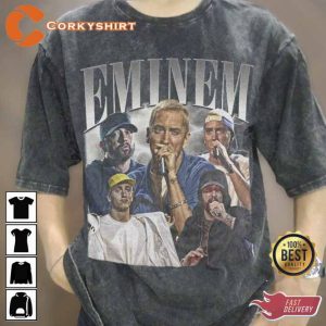 Eminem The Real Slim Shady Rap God MM Music Concert T-shirt