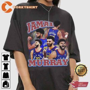 Vintage Jamal Murray Nuggets Players Denver Sky Shirt For Fans