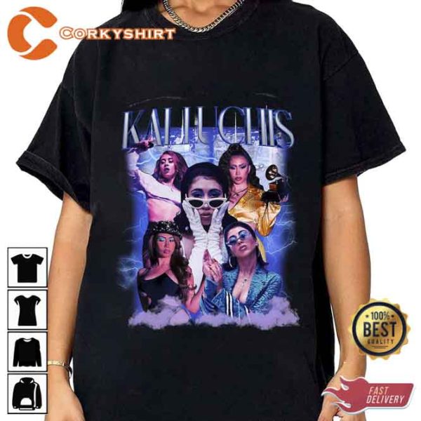 Kali Uchis Drunken Babble Por Vida Unisex Shirt For Fans