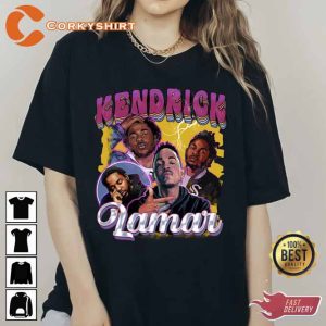 Vintage Kendrick Lamar Shirt, Retro Kendrick Lamar Fan Shirt2