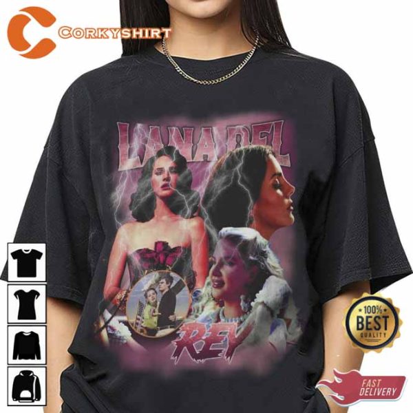 Vintage Lana Del Rey Merch Born To Die Ultraviolence Tee