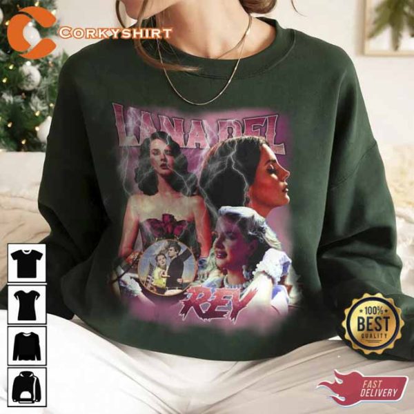 Vintage Lana Del Rey Merch Born To Die Ultraviolence Tee