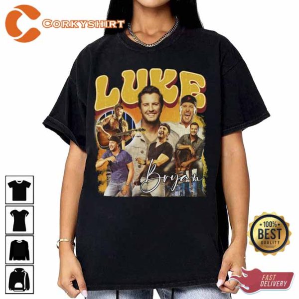 Vintage Inspired Design Luke Bryan Unisex Shirt For Fans