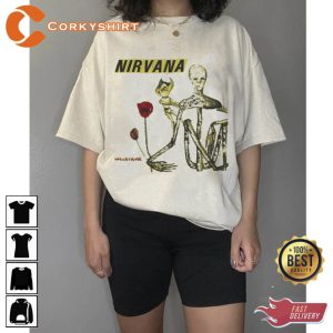 Vintage Inspired Nirvana 1996 Rock Band Unisex Shirt