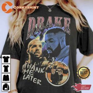 Vintage Style Inspired Drake Bootleg Drizzy Tee Shirt