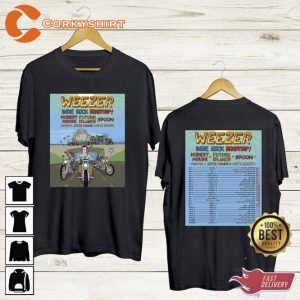 Weezer 2023 North American Tour Shirt Gift For Fans