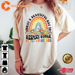 What a Beautiful Day To Respect Other Peoples Pronouns Pride Month Shirt
