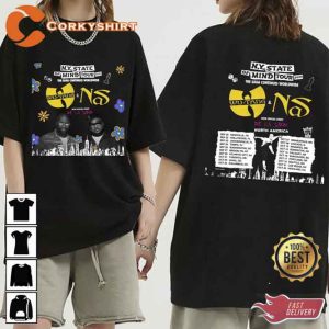 Wu-Tang And Nas World Tour Two Sides Shirt