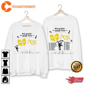 Wu-tang And Nas Tour My State Of Mind Tour 2023 Shirt