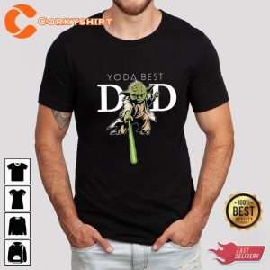 Yoda Best Dad Star Wars Fathers Day Gift for Dad Best Dad In The Galaxy Shirt2