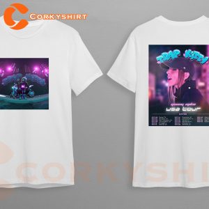 Young Miko Trap Kitty USA Tour Musical Concert 2023 Double Side T-shirt
