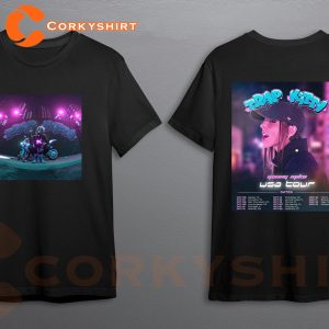 Young Miko Trap Kitty USA Tour Musical Concert 2023 Double Side T-shirt