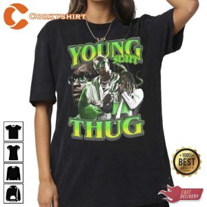 Young Thug Rapper Graphic Jeffery Lamar Williams Tshirt Gift For Fans