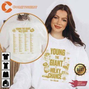 Young the Giant & Milky Chance 2023 Tour 2 Sides Shirt