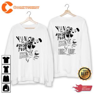 Yungblud-North-American-Tour-2023-Double-Side-Classic-Gift-For-Fan-Unisex-T-shirt-1
