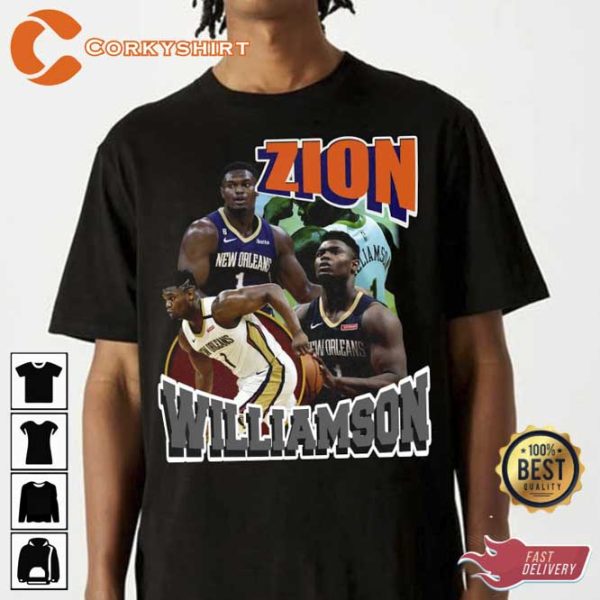 Zion Williamson New Orleans Pelicans T-Shirt For Fans