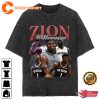 Zion Williamson Power Forward New Orleans Pelicans Basketball T-Shirt Design