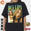 Dua Lipa Vintage Inspired Design Unisex T-Shirt Gift For Fans