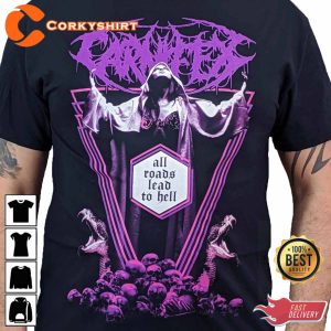 New CARNIFEX Arms Of Hell Men’s T-Shirt