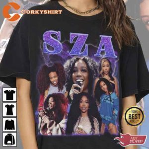 SZA Nobody Gets Me SOS Music Concert T-Shirt