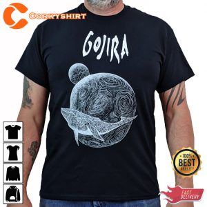 Unique GOJIRA ‘Whale’ Men’s T-Shirt