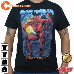 Unique IRON MAIDEN Legacy Of The Beast Men’s T-Shirt