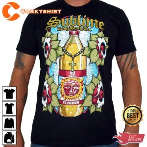 Unique SUBLIME ’40oz Bottle’ Men’s T-Shirt