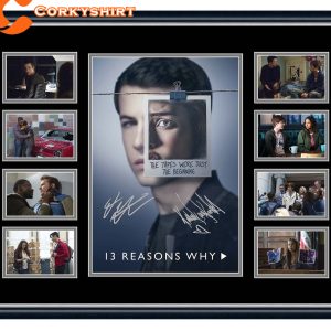 13 Reasons Why Dylan Minnette  Thank You For The Memories Poster