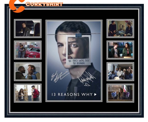 13 Reasons Why Dylan Minnette  Thank You For The Memories Poster