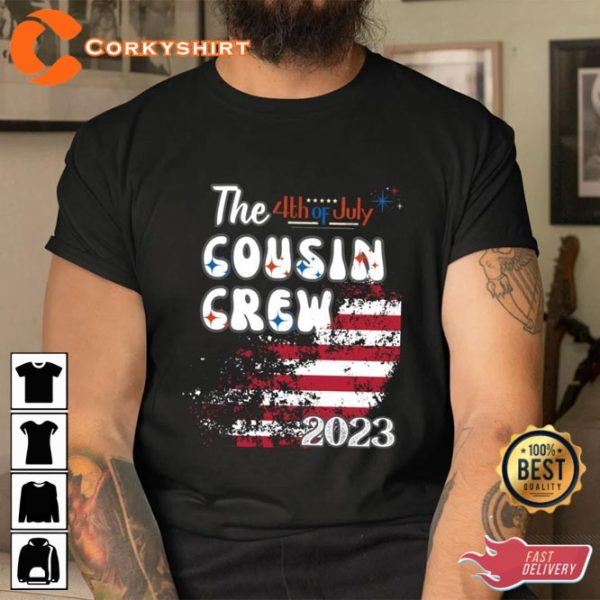 2023 4th Of July The Cousin Crew Unisex T-Shirt