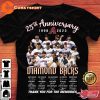 25th Anniversary Diamond Backs Thank You For The Memories Unisex Shirt