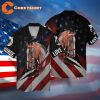 4th Of July Independence Day Love Horse American Flag Hawaiian Shirt