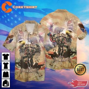 4th Of July Independence Day No One Left Behind Hawaiian Shirt