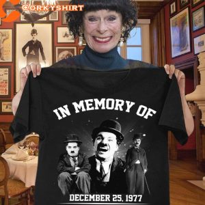 Thank You For The Memories Charlie Chaplin In Our Memories Memorial Shirt