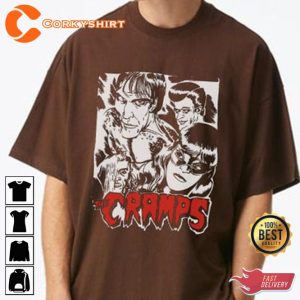 80s The Cramps Punk Punk Vintage Style T-Shirt