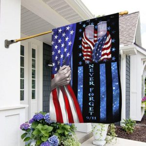911 Never Forget American Patriot Day Garden Flag