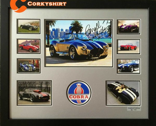 Ac Cobra Shelby Signed Thank You For The Memories Poster