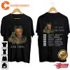 Alejandro Tour 2023 Sanz En Vivo USA Tour T-shirt